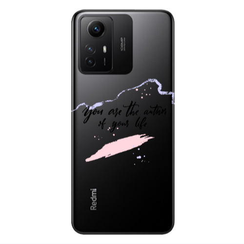 Xiaomi Redmi Note 12s You are the authors Transparent Silicone TPU Θήκη