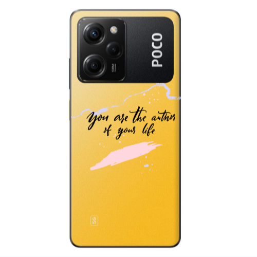 Xiaomi Poco X5 Pro You are the authors Transparent Silicone TPU Θήκη