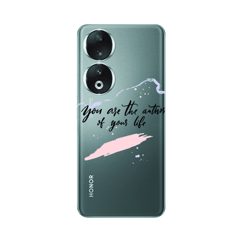 Honor 90 5G You are the authors Transparent Silicone TPU Θήκη