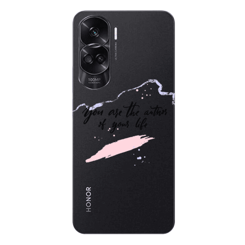 Honor 90 Lite 5G You are the authors Transparent Silicone TPU Θήκη