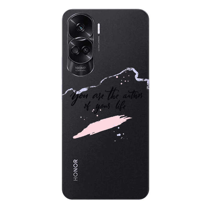 Honor 90 Lite 5G You are the authors Transparent Silicone TPU Θήκη