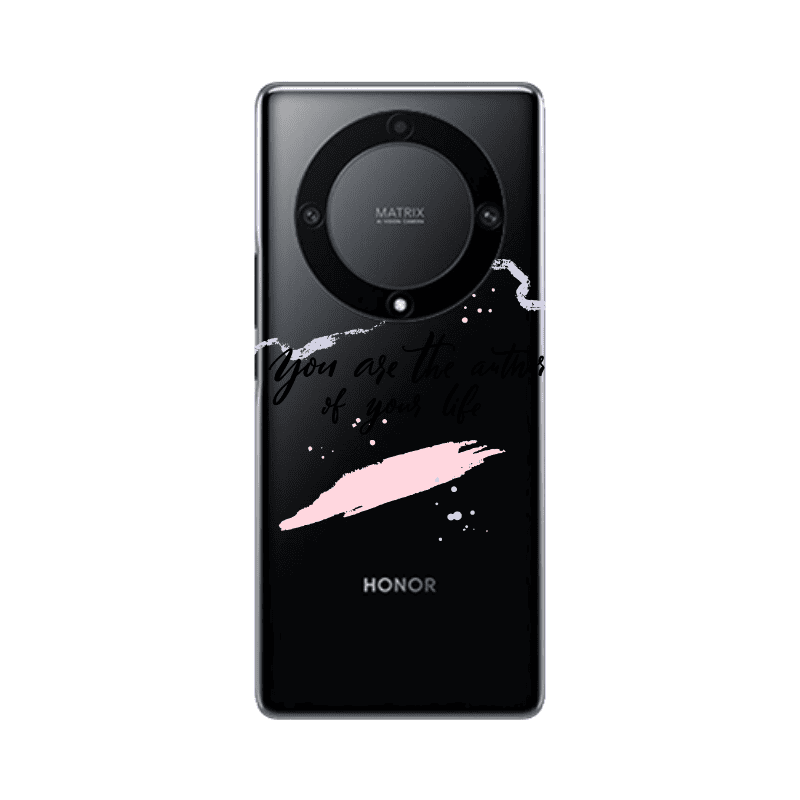Honor Magic5 Lite 5G You are the authors Transparent Silicone TPU Θήκη