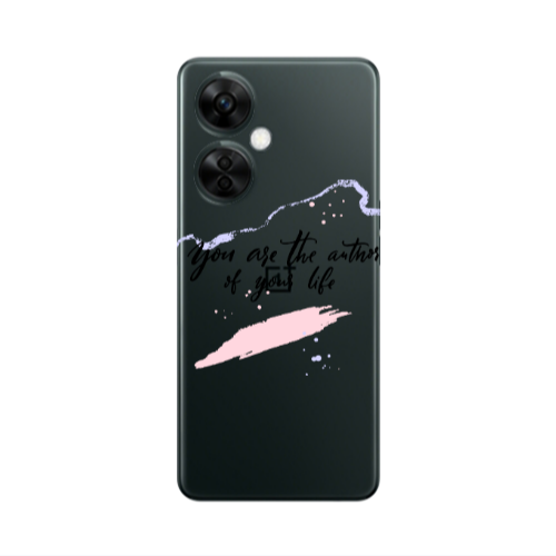 Oneplus Nord CE 3 Lite 5G You are the authors Transparent Silicone TPU Θήκη