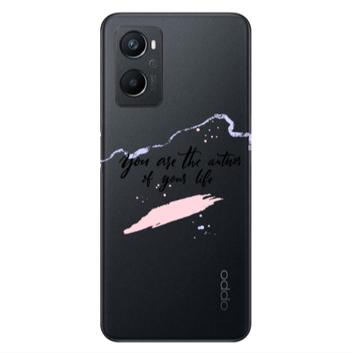Oppo A 96 You are the authors Transparent Silicone TPU Θήκη