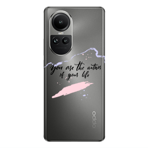 Oppo Reno10 5G You are the authors Transparent Silicone TPU Θήκη