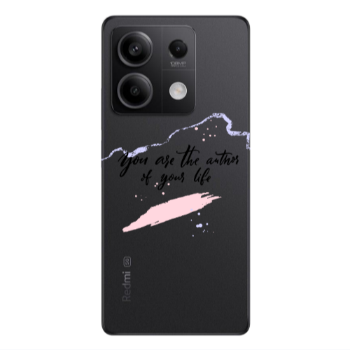 Xiaomi Redmi Note 13 5G You are the authors Transparent Silicone TPU Θήκη