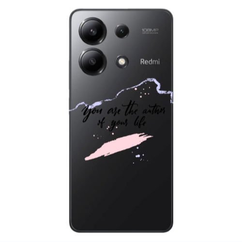 Xiaomi Redmi Note 13 4G You are the authors Transparent Silicone TPU Θήκη