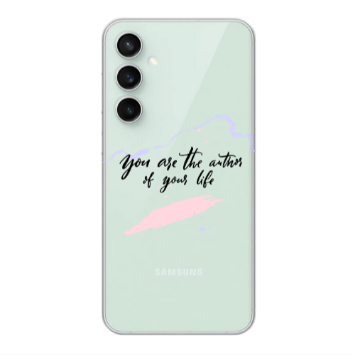 Samsung S24 You are the authors Transparent Silicone TPU Θήκη