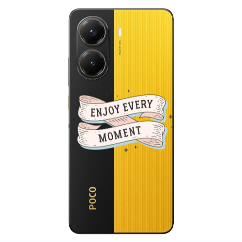Xiaomi Poco X7 Pro Enjoy Every Moment 2 Transparent Silicone TPU Θήκη