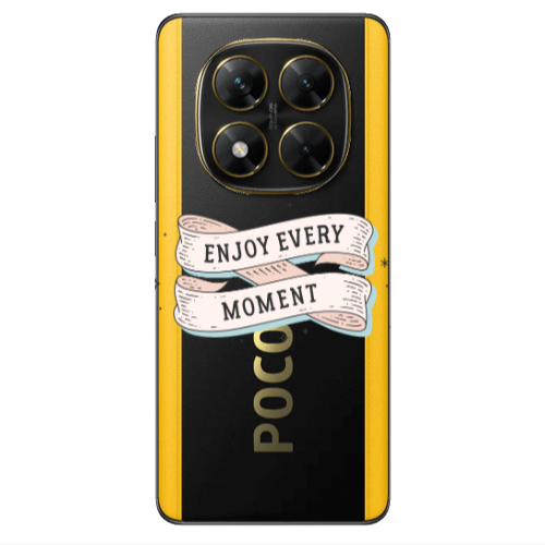 Xiaomi Poco X7 Enjoy Every Moment 2 Transparent Silicone TPU Θήκη