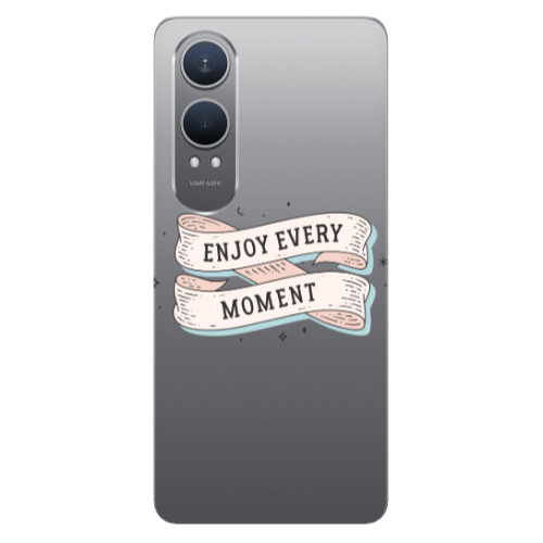 Oneplus Nord Ce 4 lite Enjoy Every Moment 2 Transparent Silicone TPU Θήκη