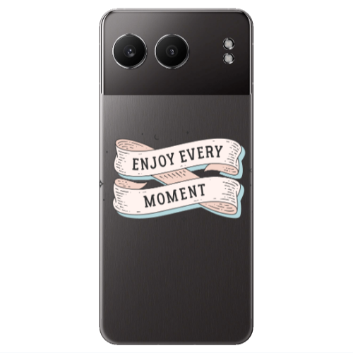 Oneplus Nord 4 Enjoy Every Moment 2 Transparent Silicone TPU Θήκη