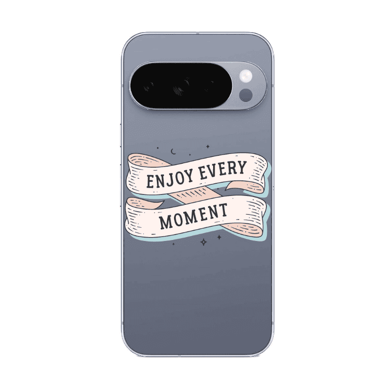 Google Pixel 10 Pro Enjoy Every Moment 2 Transparent Silicone TPU Θήκη
