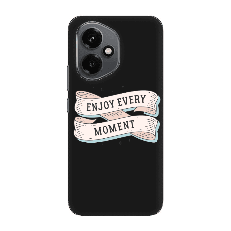 Honor Magic 400 Enjoy Every Moment 2 Black Colored Silicone TPU Θήκη