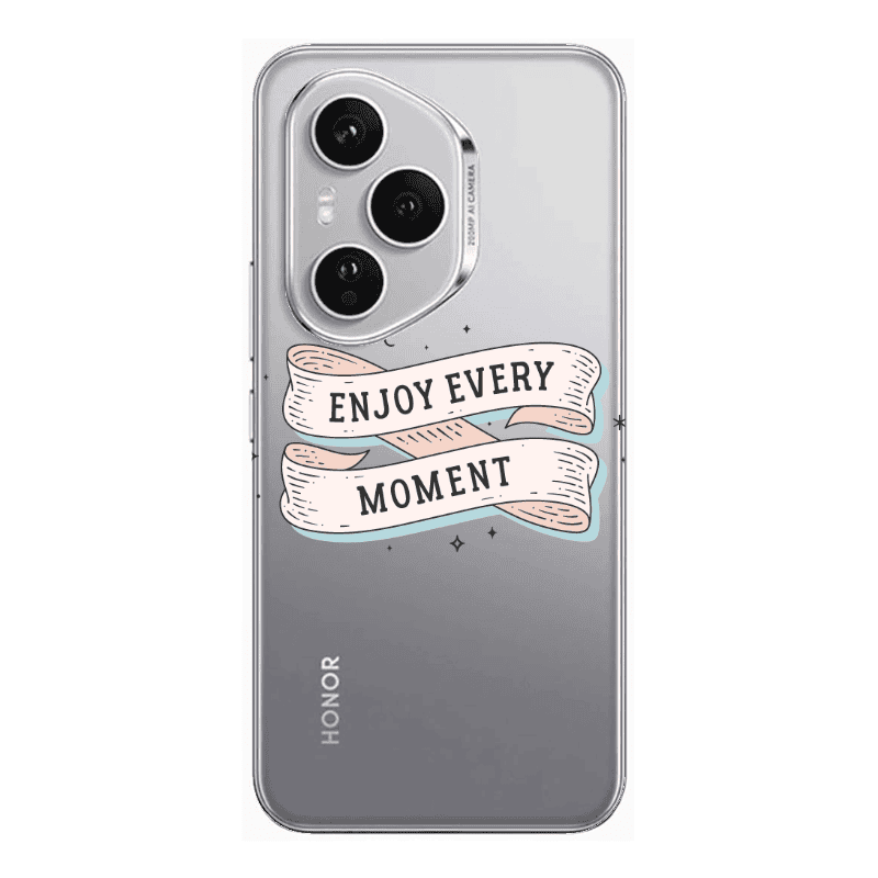 Honor Magic 400 Pro Enjoy Every Moment 2 Transparent Silicone TPU Θήκη