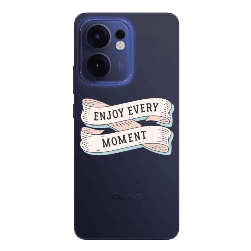 Oppo Reno13 FS Enjoy Every Moment 2 Transparent Silicone TPU Θήκη