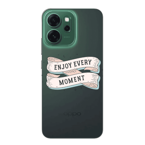 Oppo Reno 14 FS Enjoy Every Moment 2 Transparent Silicone TPU Θήκη