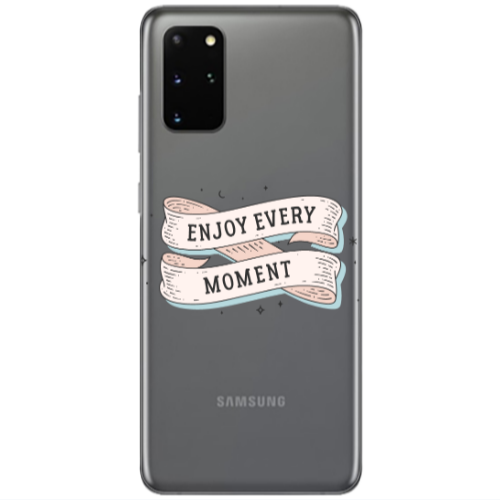Samsung S20 Plus Enjoy Every Moment 2 Transparent Silicone TPU Θήκη