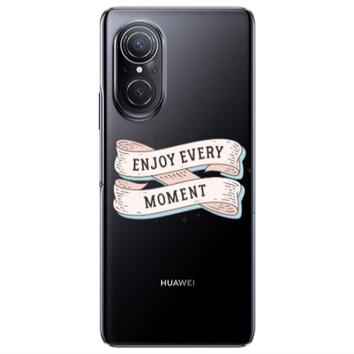 Huawei Nova 9 SE Enjoy Every Moment 2 Transparent Silicone TPU Θήκη
