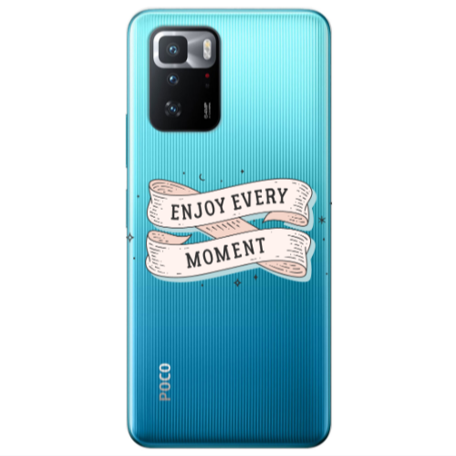 Xiaomi Poco X3 GT Enjoy Every Moment 2 Transparent Silicone TPU Θήκη