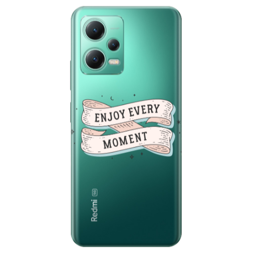 Xiaomi Redmi Note 12 Pro Plus 5G Enjoy Every Moment 2 Transparent Silicone TPU Θήκη