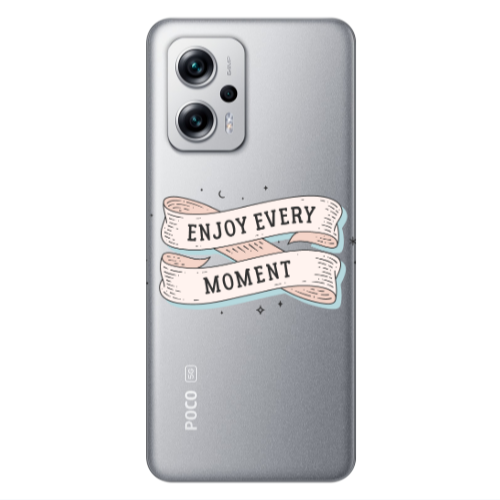Xiaomi Poco X4 GT Enjoy Every Moment 2 Transparent Silicone TPU Θήκη