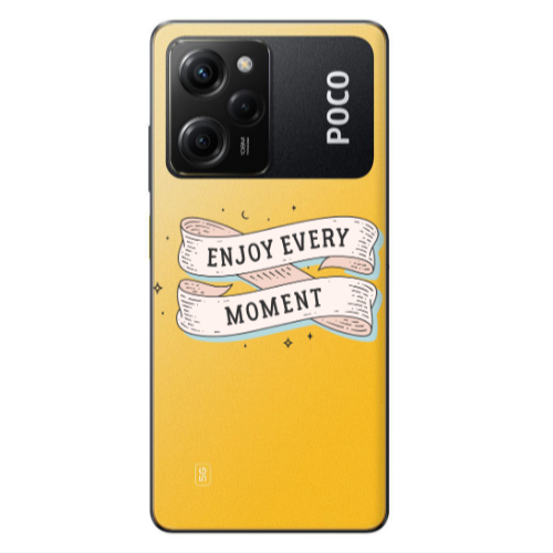 Xiaomi Poco X5 Pro Enjoy Every Moment 2 Transparent Silicone TPU Θήκη