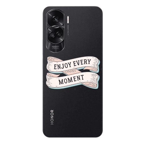 Honor 90 Lite 5G Enjoy Every Moment 2 Transparent Silicone TPU Θήκη