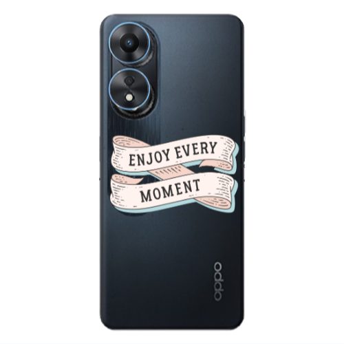 Oppo A 98 Enjoy Every Moment 2 Transparent Silicone TPU Θήκη