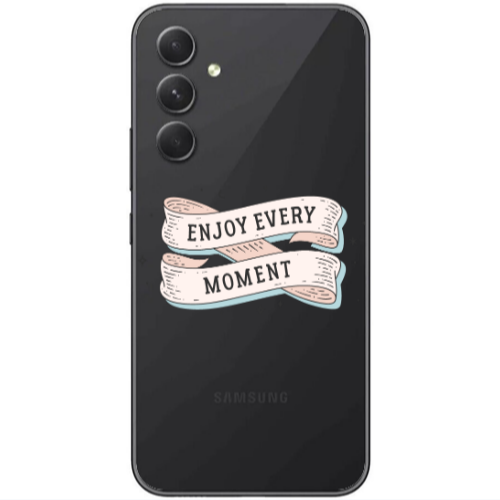Samsung Galaxy A25 Enjoy Every Moment 2 Transparent Silicone TPU Θήκη