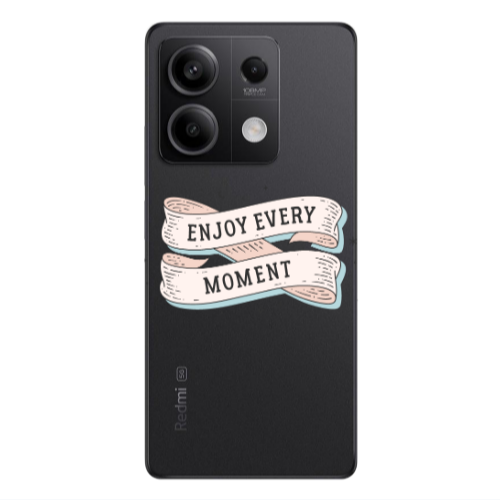 Xiaomi Redmi Note 13Pro 5G Enjoy Every Moment 2 Transparent Silicone TPU Θήκη