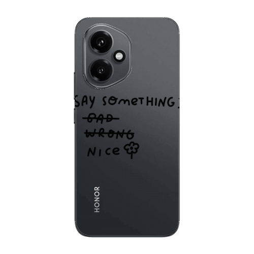 Honor Magic 400 Say Something Transparent Silicone TPU Θήκη
