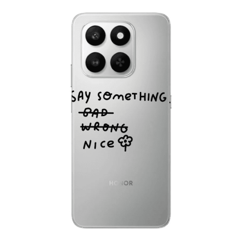Honor Magic 400 Smart Say Something Transparent Silicone TPU Θήκη
