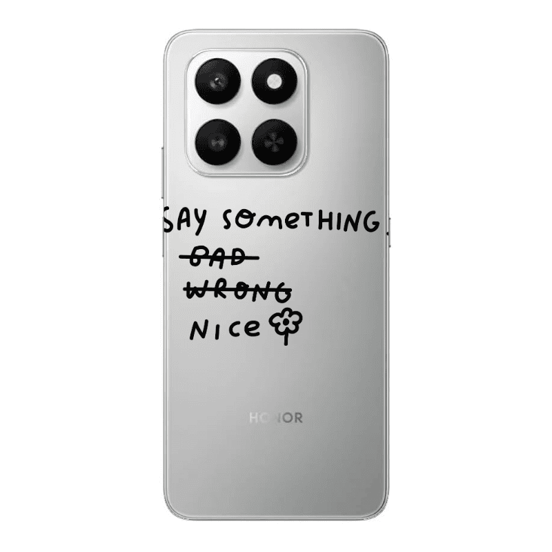 Honor Magic 400 Smart Say Something Transparent Silicone TPU Θήκη
