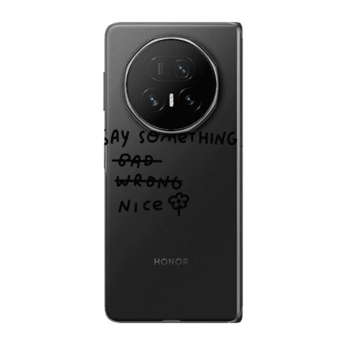 Honor Magic V5 Say Something Transparent Silicone TPU Θήκη