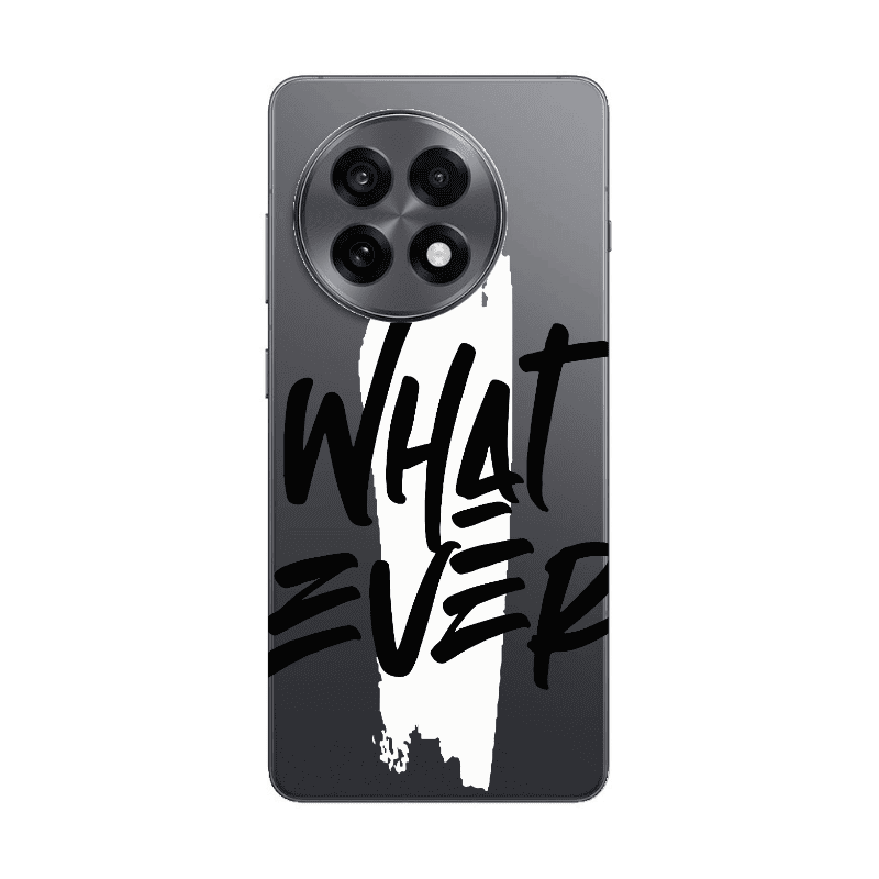 Oneplus 13 5G What Ever Transparent Silicone TPU Θήκη