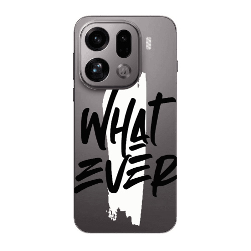 Oppo Find X9 Pro What Ever Transparent Silicone TPU Θήκη