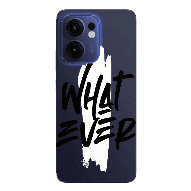 Oppo Reno13 FS What Ever Transparent Silicone TPU Θήκη