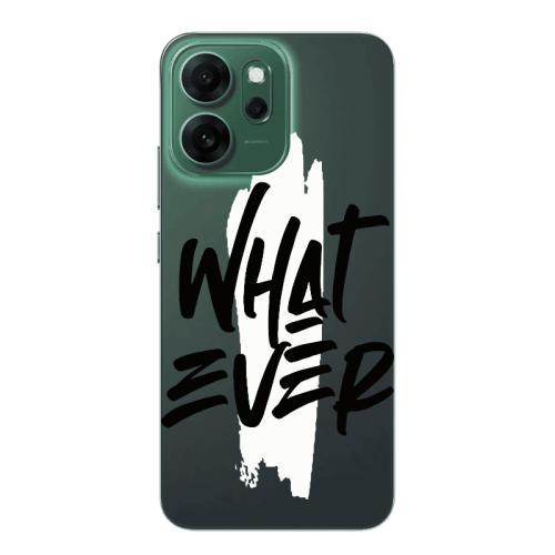 Oppo 14 F What Ever Transparent Silicone TPU Θήκη