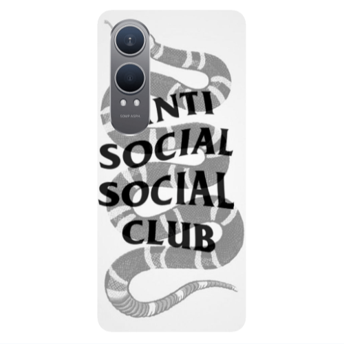 Oneplus Nord Ce 4 lite Social club Transparent Silicone TPU Θήκη