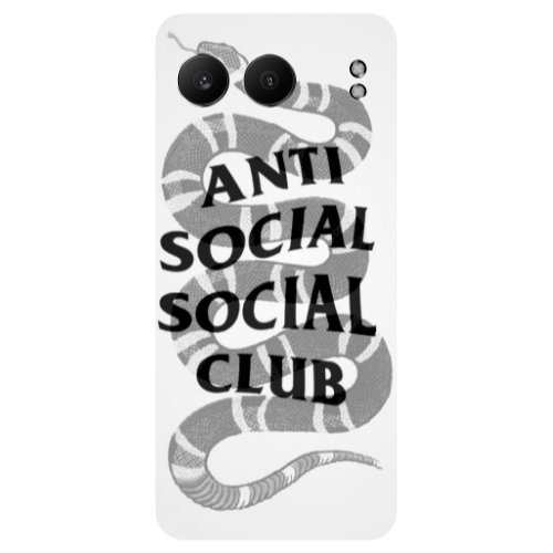 Oneplus Nord 4 Social club Transparent Silicone TPU Θήκη