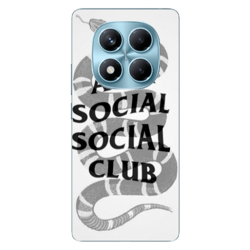 Xiaomi Redmi Note 14 Pro Social club Transparent Silicone TPU Θήκη