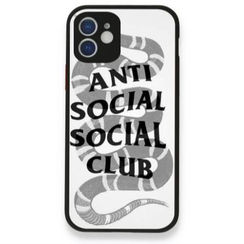 Apple iPhone 12 Social club Black Glossy Θήκη