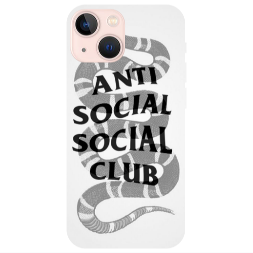 Apple iPhone 13 Social club Transparent Silicone TPU Θήκη