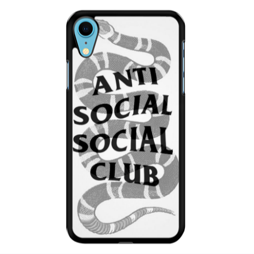 Apple iPhone Xr Social club Black Glossy Θήκη