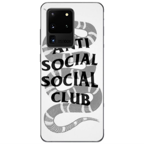 Samsung S20 Ultra Social club Transparent Silicone TPU Θήκη
