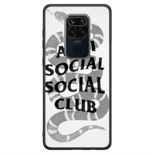 Xiaomi Redmi Note 9 Social club Black Glossy Θήκη