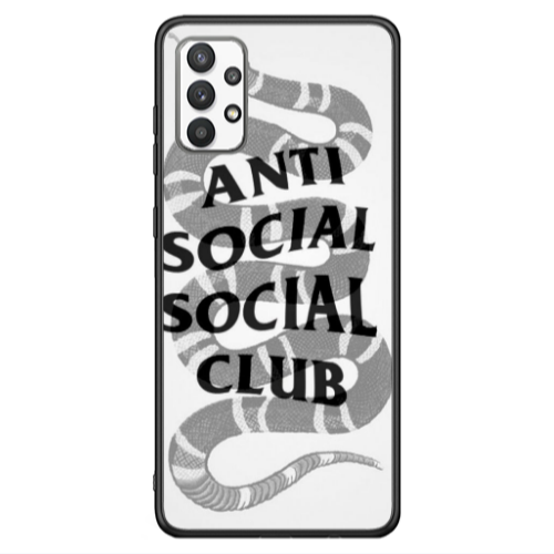 Samsung A13 4G Social club Black Glossy Θήκη