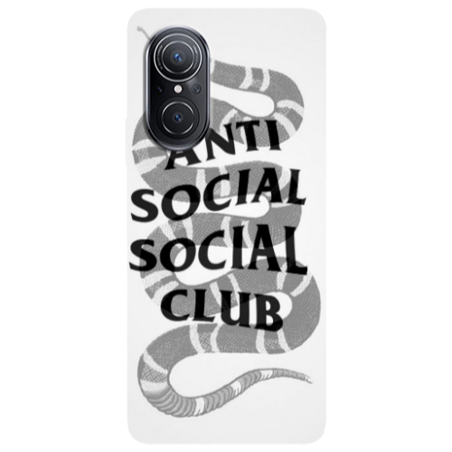 Huawei Nova 9 SE Social club Transparent Silicone TPU Θήκη