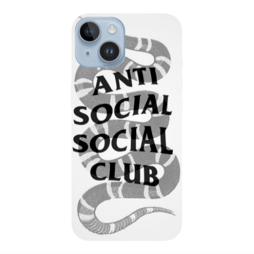 Apple iPhone 14 Plus Social club Transparent Silicone TPU Θήκη